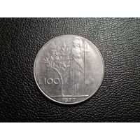 Италия 100 лир 1977