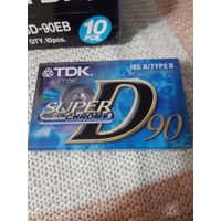 Кассета  TDK SUPER CHROME D90.