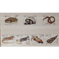 РАСПРОДАЖА КОЛЛЕКЦИИ. Кампучия. марки "рептилии"