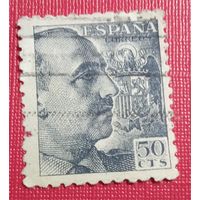 Лот 206 Испания (1940) Генерал Франко ES849A