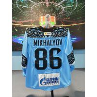 Свитер хоккейный игровой #86 MIKHALYOV с матча 22.12.2024 в г.Ташкенте