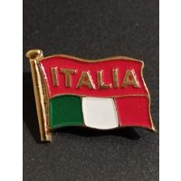 Знак. Флаг Италия.