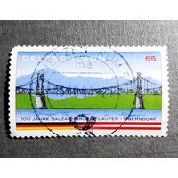 Марка Германия 2003 год 100-летие Зальцахского моста
