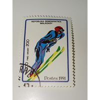 Мадагаскар 1991год. Зимние олимпийские игры.