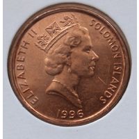 Соломоновы острова 1 цент 1996 год