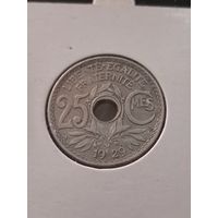 Франция 25 сантимов 1929 г.