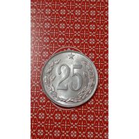 Чехословакия 25 геллеров 1963