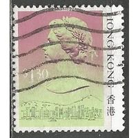 Гонконг. Королева Елизавета II. 1987г. Mi#515.