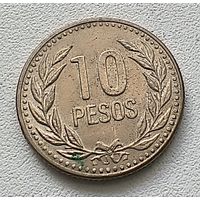 Колумбия 10 песо 1999  3-14-41