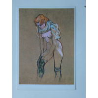 Тулуз  Лотрек живопись 10х15 см