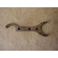 Ключ 45х46 к мотоциклам Ижевского мотоциклетного завода. СССР, 70-е годы прошлого столетия.