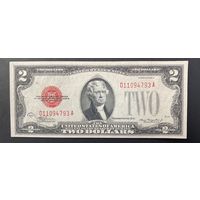 2 доллара США 1928 D aunc
