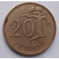 Финляндия 20 пенни, 1971