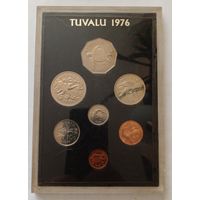 Тувалу. Годовой набор 1976 г.в коробке.UNC.Редкость!