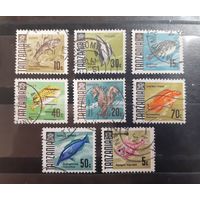 Танзания. 1967 год. Фауна. Рыбы (49)