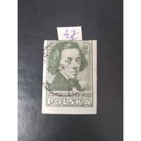 Польша 1947 б/зуб.