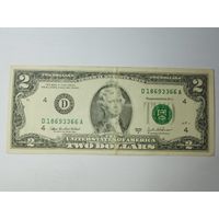 2 доллара США 2003 года . D . Кливленд .