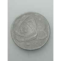 Чехословакия 3 кроны 1965 года .