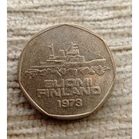 Werty71 Финляндия 5 марок 1973  Ледокол Варма