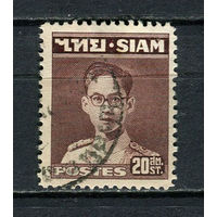 Таиланд - 1947/1949 - Король Пхумипон 20S - [Mi.266] - 1 марка. Гашеная.  (Лот 70Gv)-T4P17