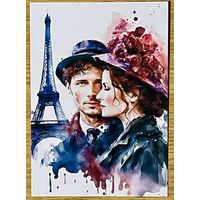 Открытка для посткроссинга чистая 10х15 см