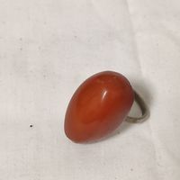 Кольцо. Янтарь.