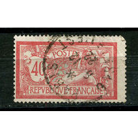 Франция - 1900/1917 - Аллегория 40C - [Mi.96x] - 1 марка. Гашеная.  (Лот 30JG)-TG2P22