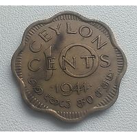 Цейлон 10 Центов 1944   5-4-13
