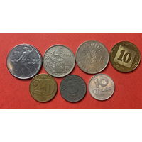 Европа, 7 разных монет из 7 стран - 5