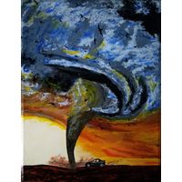 Картина акрилом Густав (репродукция)