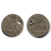 Трояк 1603, Сигизмунд III Ваза, Краков. Достаточно редкий, R1!