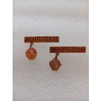 Кишинев. Молдавия. Орден Ленина. Две разновидности. Цена указывается за один значок. #-VI-02