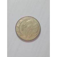 Намибия 1 доллар  2008 года .