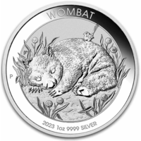 Вомбат, Австралия, 2023г. Серебро 9999