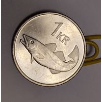 Исландия 1 крона, 1999