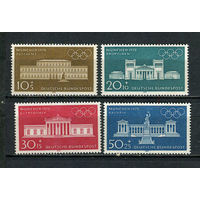 ФРГ - 1970 - Летние Олимпийские игры - (на клее есть отпечатки пальцев) - [Mi. 624-627] - полная серия - 4 марки. MNH.  (Лот 9DN)