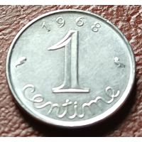 Франция 1 сантим, 1968    ( 1-1-6 )