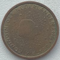 Нидерланды 2 евроцента 2000 г.