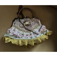 Сумка Сумочка  Театральная Кружево Франция винтаж