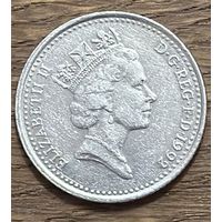10 Пенсов Великобритания 1992г.