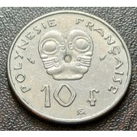 Французская Полинезия 10 франков, 1983    ( 1-7-3 )