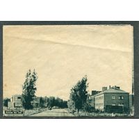 Литва. Немаркированный конверт. Ликенай Паневежского уезда Литвы. Бальнеологический курорт