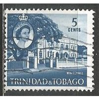 Тринидад и Тобаго. Королева Елизавета II. Белый дом. 1960г. Mi#174.