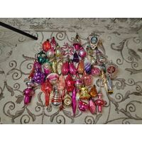 Все лоты с 1 Рубля. Лот ёлочных  игрушек СССР.