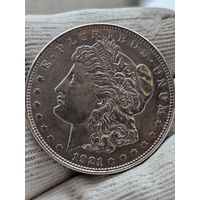 1 доллар 1921 . Доллар Моргана