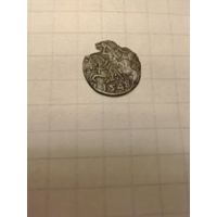 Денарий, 1548 года, "ЛИТВА" (Польша, Сигизмунд II Август). Редкий год.
