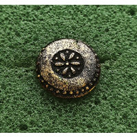 Пуговица гражданская с цветочным орнаментом, XIX-XXв. Лот низс-3