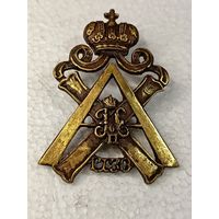 Царский полковой знак - Лейб-гвардии Измайловского ЕИВ полка реплика
