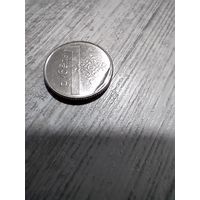 1 рубль Беларусь 2009 брак