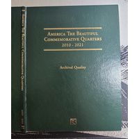 Альбом Памятные квотеры США 25 центов Национальные парки 2010 - 2021